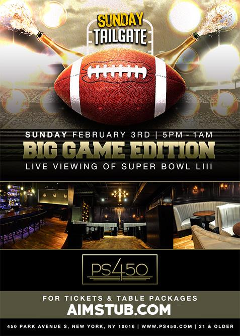 Exclusive - Super Bowl Viewing Party - Tickets - NIGHTOUT